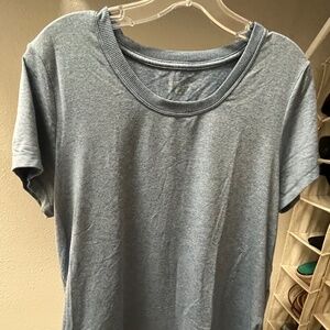 Athleta Uptempo short sleeve tee blue size L